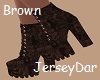 Ankle Boots Brown Tribal