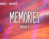 memories Maroon5