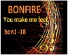 Bonfire You make me feel