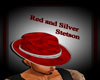 Red & Silver Stetson
