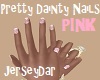 Nails Pretty Pink Dainty