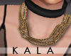 !A gold necklace