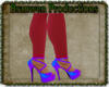 [Z]Blue Purple Heels