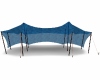 ! CANOPY TENT BLUE CLEAR