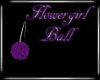 Violet Flowergirl Ball