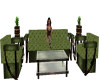Green Peace Couch Set