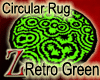 [Z]Retro Green Rug