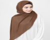 XY | Brown hijab scarf