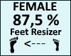 Feet Scaler 87,5% Female