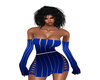 Blue'N'Gold Dress