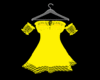 Yellow prego dress