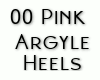 00 Pink Argyle Pumps