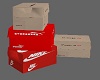 shoe boxes