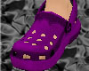 ~CROCS Violet Shoes