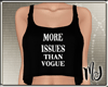 Issues tank