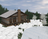 (Winter Snow Cabin
