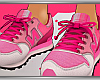 w.  Athletes Shoe {Pink}