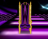 Gold and purple Throne