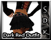 #SDK# Dark Red Outfit