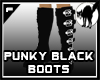 Punky Black Boots F