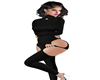 Black Geometry Bodysuit