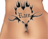 Rain tattoo. [L+C]