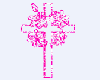Pink Sparkly Cross