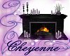 C~ Lilac/Prpl Fireplace