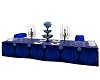 Royal Blue Table Buffet