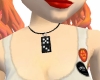 Domino necklace