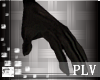 P/L/V Les gants noir