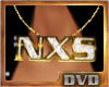 NXS necklace fem gold 2