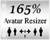 Avatar Scaler 165%