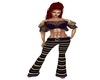 Striped pants fullfit