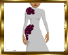 Gown Mesh with Flower