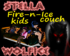 Fire n ice kids couch