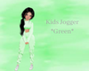 Kids Green Jogger