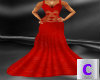 Silk Red Heart Gown