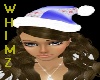 ~wz~snowflake santa hat