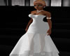 white xxl tiara gown