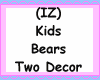 Kids Bears Two Decor