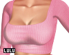 Lu! Pink Top