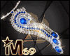 M69 Sapphire Necklace