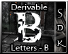#SDK# Deriv Letters - B