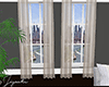 Windows and curtain add