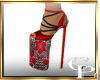 CP- Flower Red Shoes