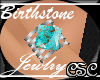 {CSC}Turquoise Ring L IF