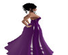Silver / Purple Gown