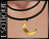 |E! Gold Moon Necklace