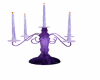 Purple Candleabra